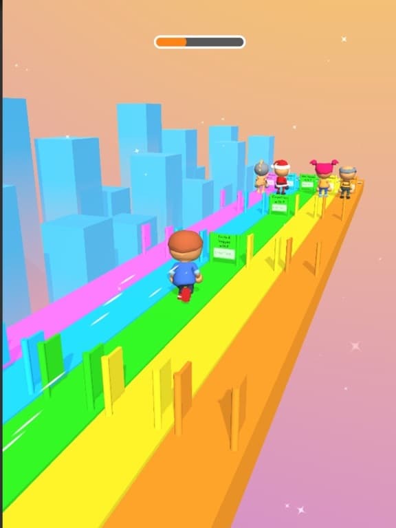 ABC Runner: Perfect Race 3D screenshot 2