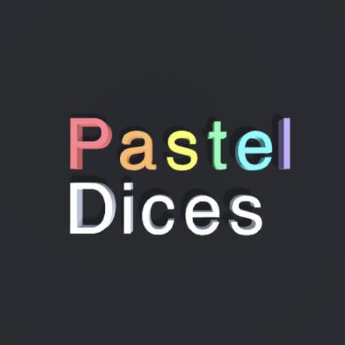 Pastel Dices