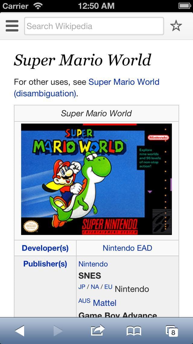 SNES Console & Games Wiki screenshot 6