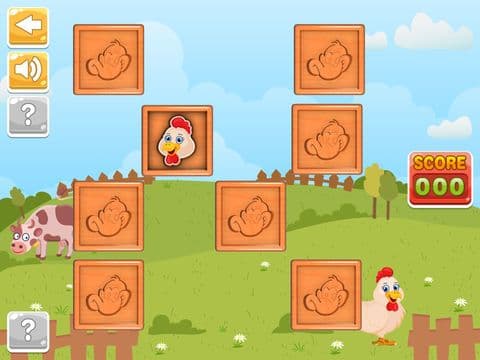 Matching Blocks with Friends for Free: A Fun Educational Animals Game! screenshot 4