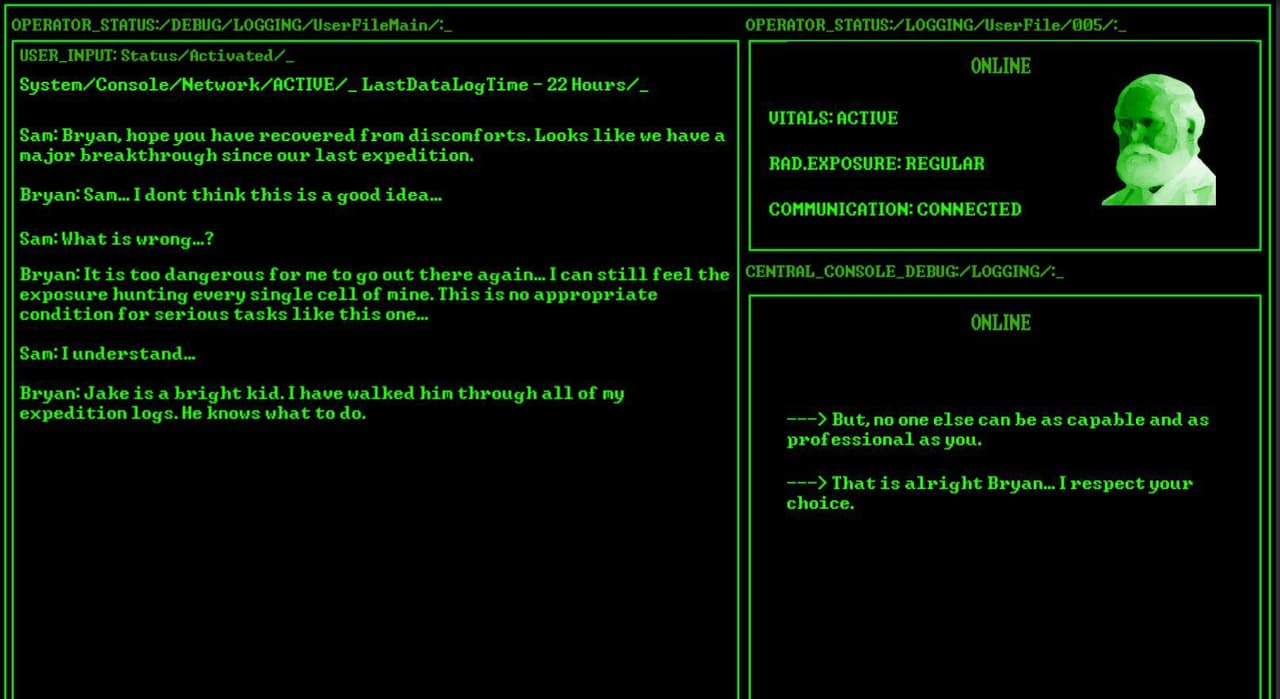 COSMIC FLARE - A TEXT ADVENTURE GAME