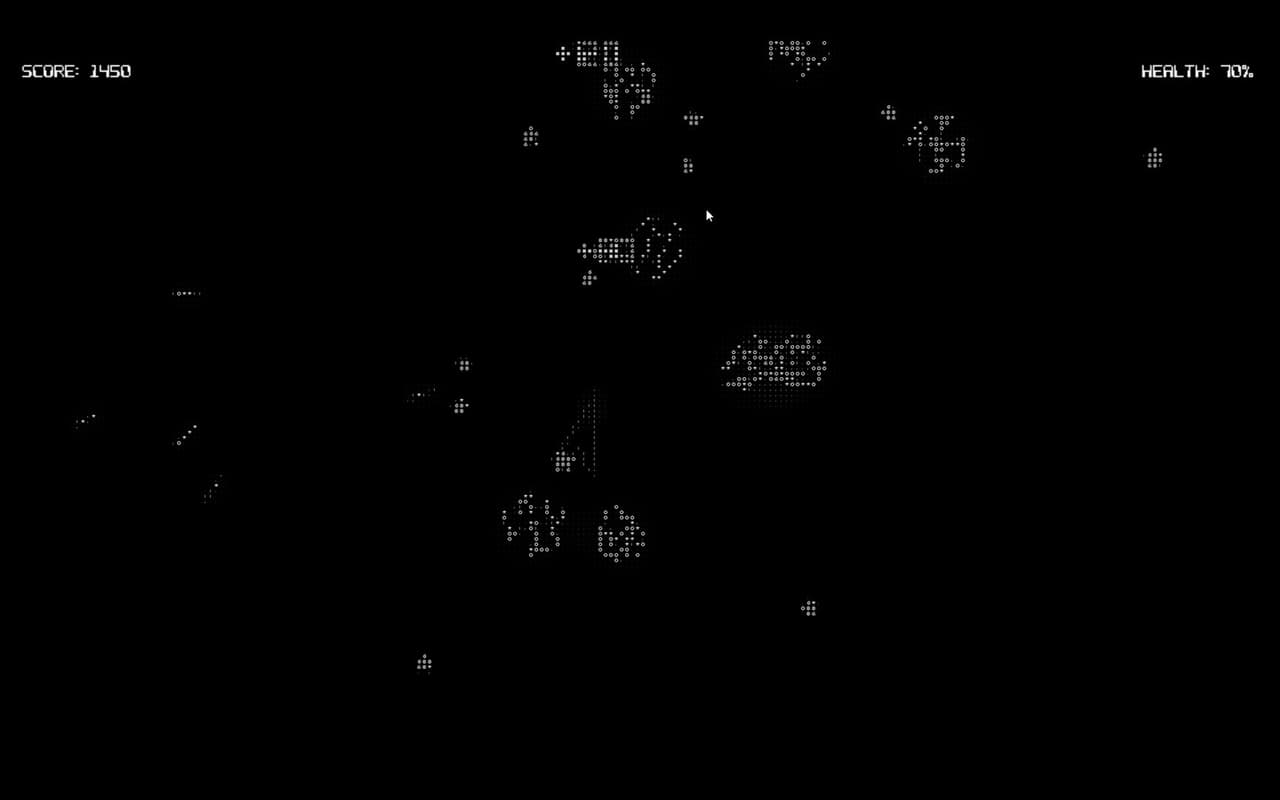 ASCII Achievement Mania: Space Shooter