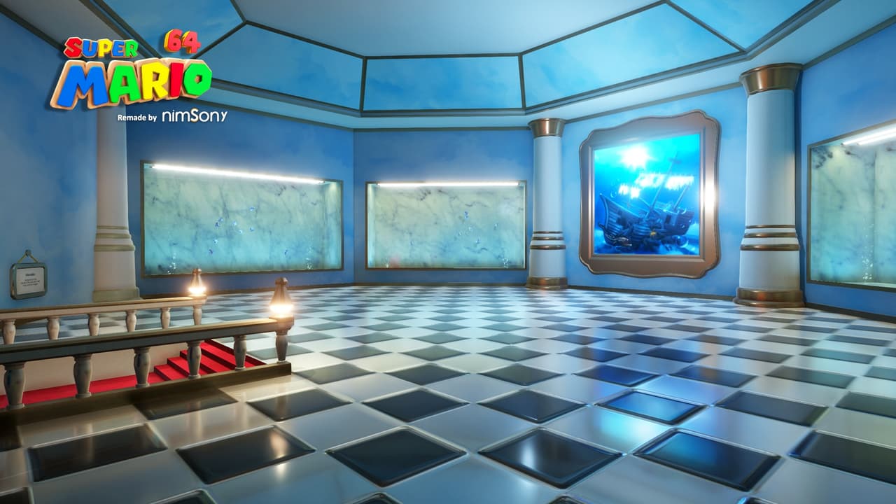Super Mario 64 - Reimagined by NimsoNy screenshot 6