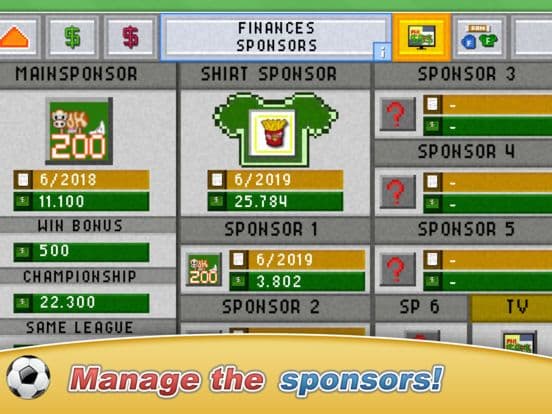 Soccer Pocket Manager 2018