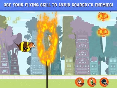 Scaredy Squirrel: Fear of Flying screenshot 2