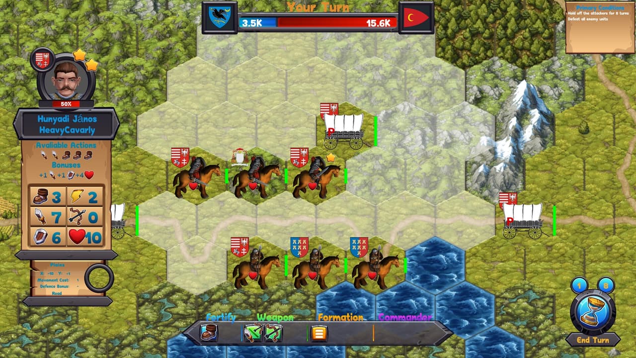 Hunyadi Strategy screenshot 4