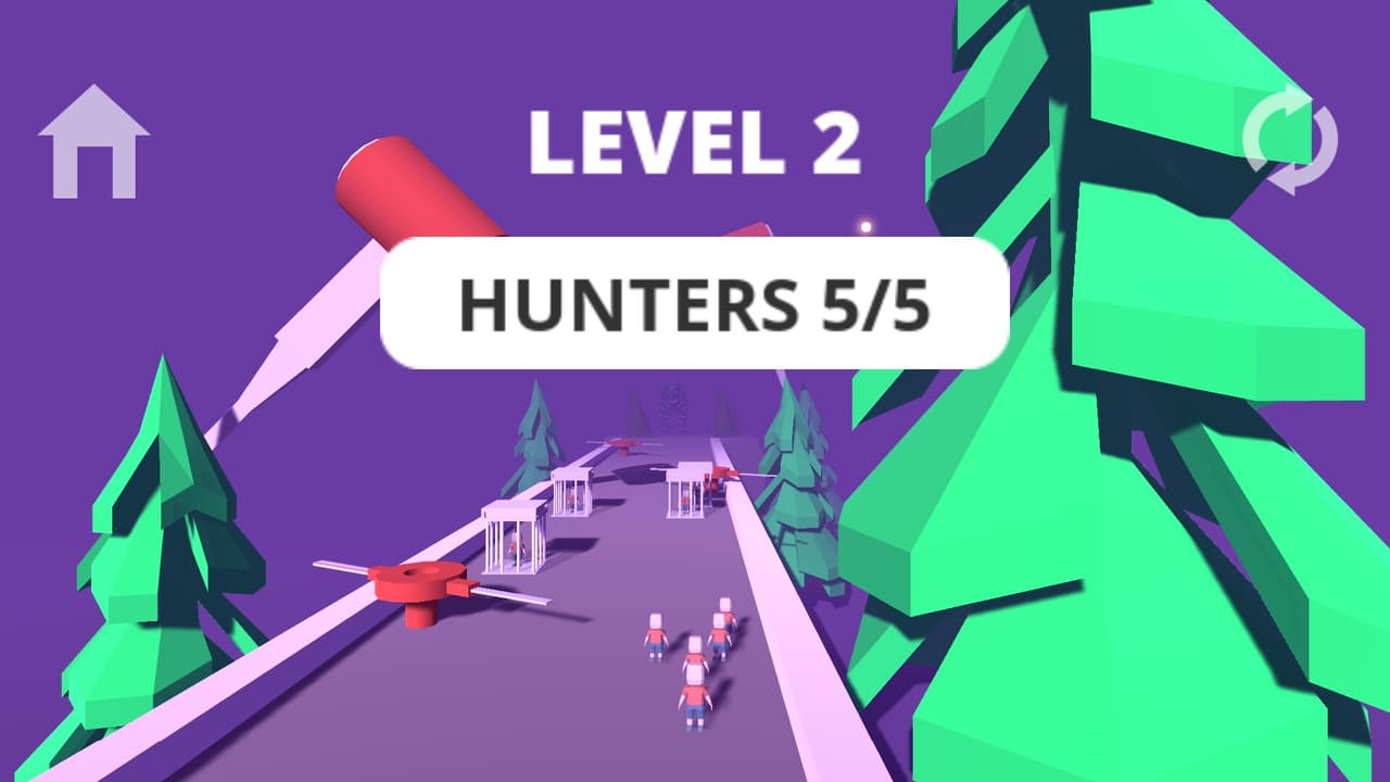 Humans vs Tigers screenshot 2