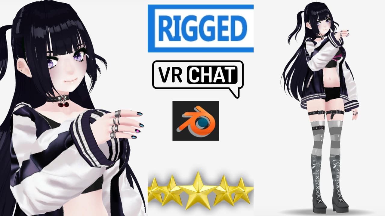 Nami - GAME READY LOW POLY ANIME CHARACTER GIRL screenshot 2