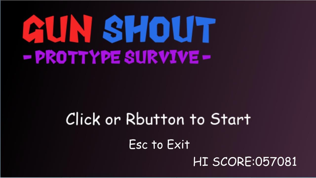 Gun Shout -Prottype Survive screenshot 2