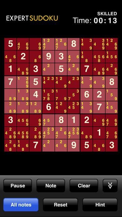 Expert Sudoku screenshot 3