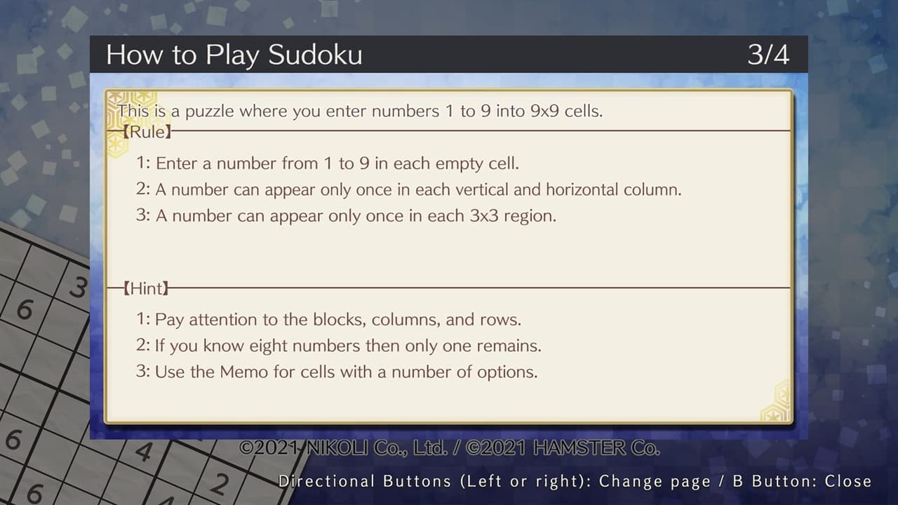 Puzzle by Nikoli W Sudoku screenshot 5