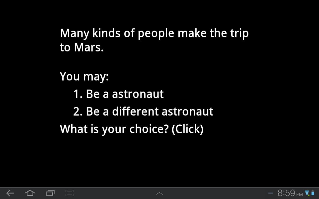 the Martian Trail