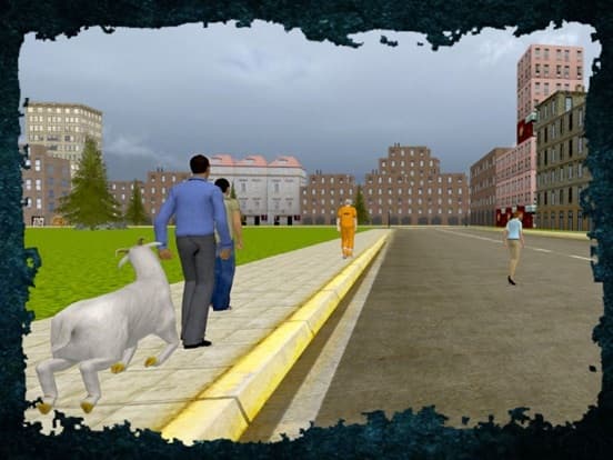 Drive Goat Manage City rush Simulator screenshot 2