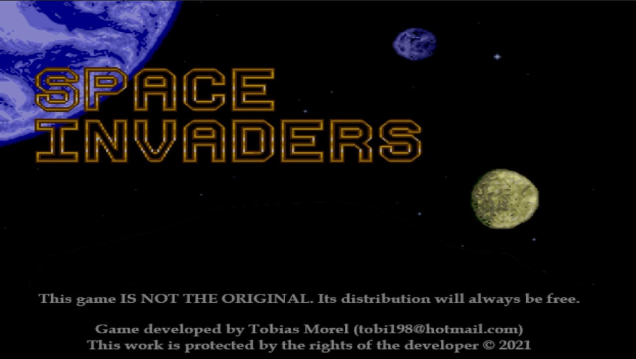 Space Invaders (itch) (TobaiasDev) screenshot 2