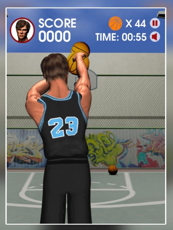 Crazy Basketball Shoot screenshot 2