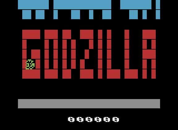 Godzilla Prototype (Atari 2600) screenshot 2