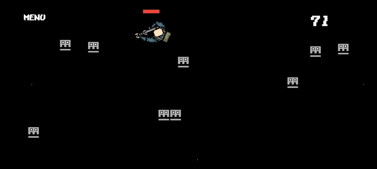 A shit top down shooter
