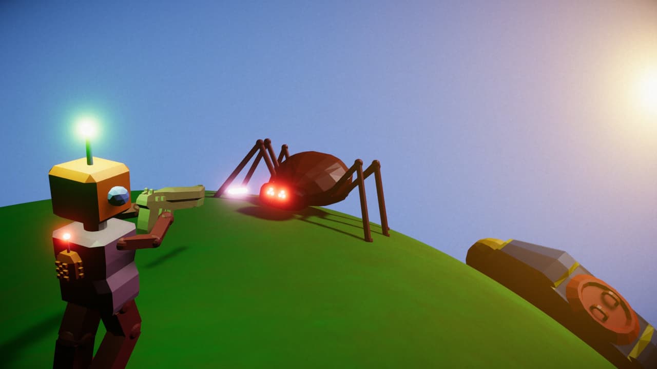 Roboson Crusoe and the Spiders from Muranus screenshot 2