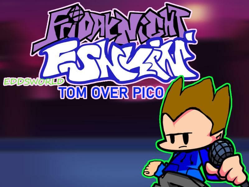 Eddsworld tom over Pico - FNF FPS+ mod