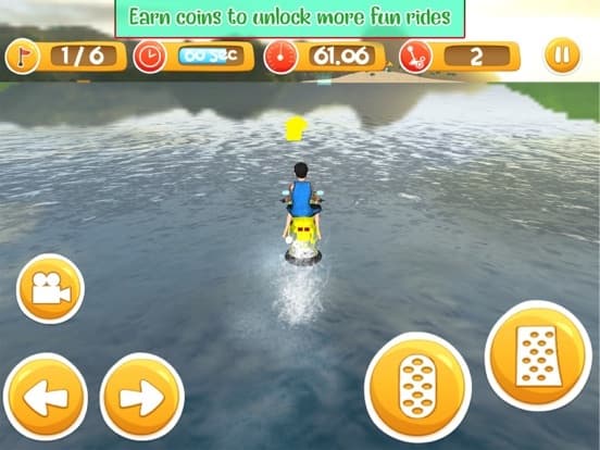 Water Bike 3D Racing Stunts screenshot 3