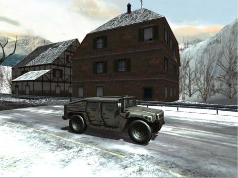 Car Race Winter