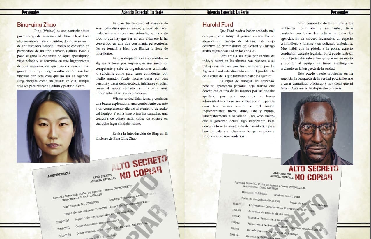Libreto de personajes de La Serie screenshot 3
