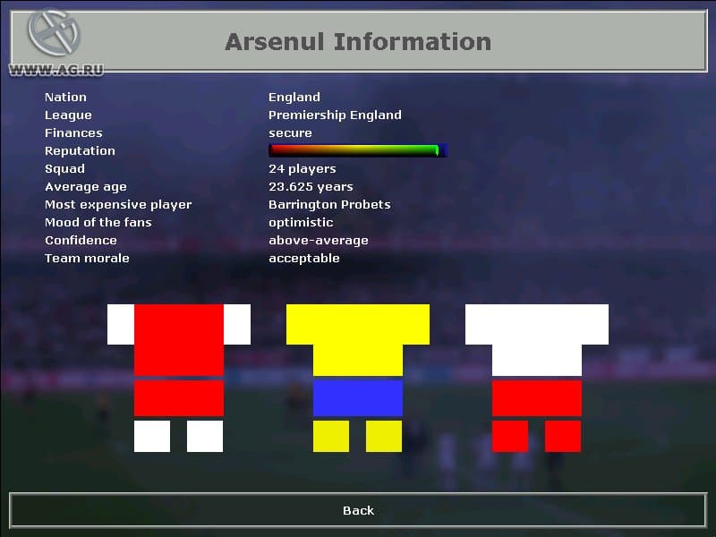 Andreas Osswalds Championship Soccer 2004-2005 Edition screenshot 6
