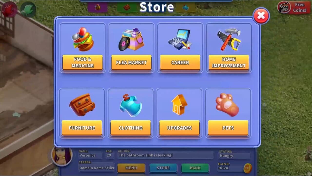 Virtual Families 3 screenshot 2