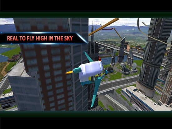 Flying autonomous tuk tuk: adventurous ride screenshot 4