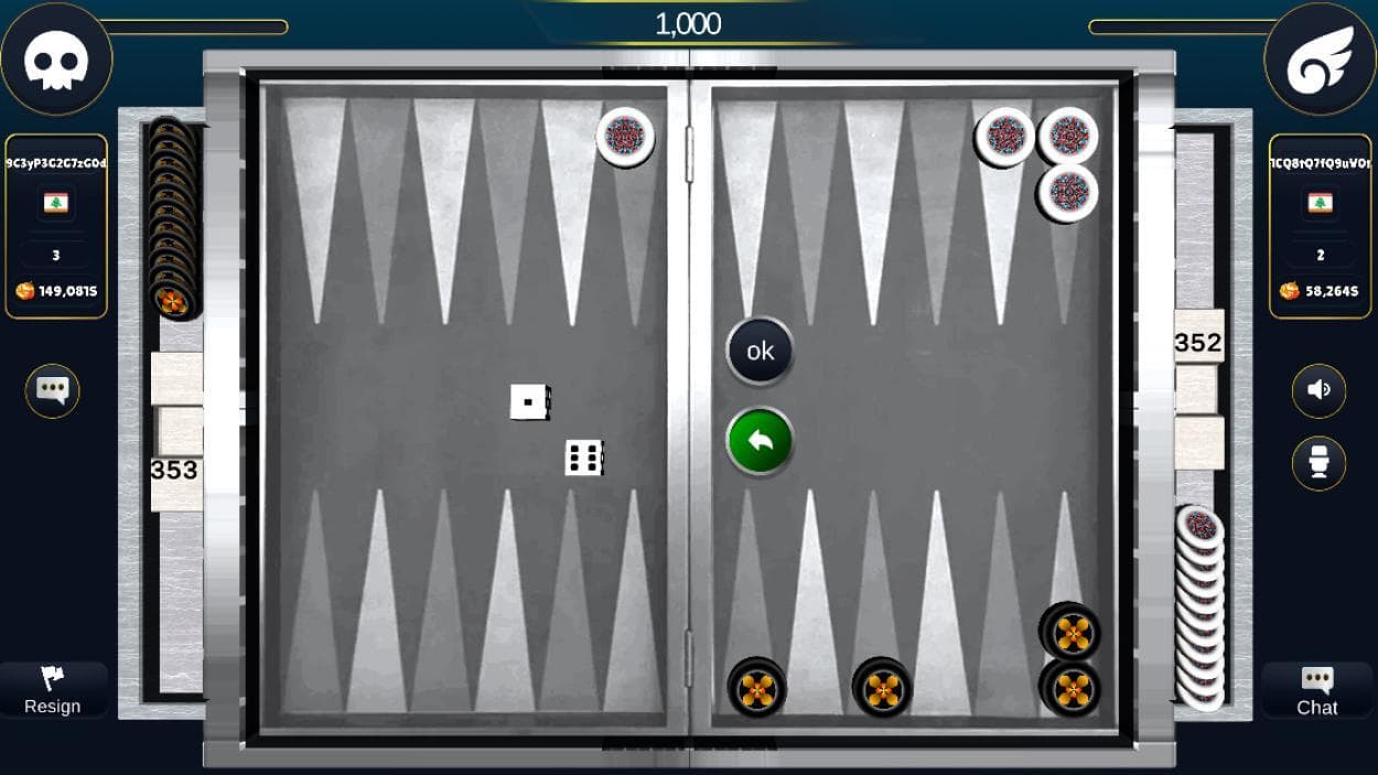 Board Games: Backgammon محبوسه
