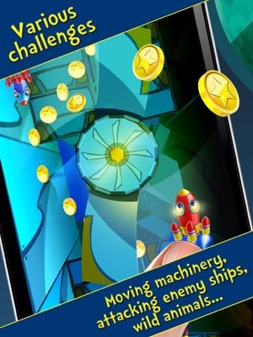Spaceship Junior - The Voyage Free: Cartoon Space Game For Kids screenshot 4