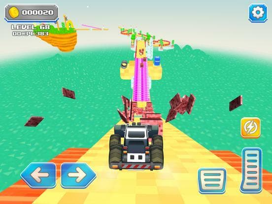 Craft Car Stunts 3D