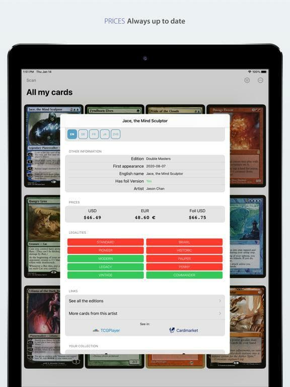 Card Binder: MTG Manager