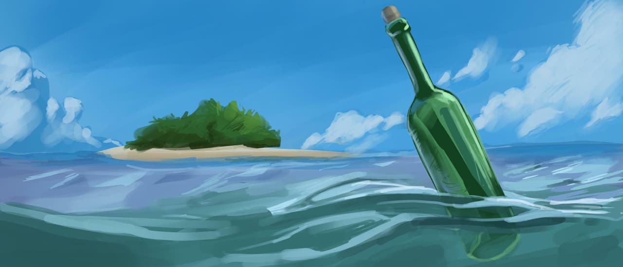 Message In A Bottle.