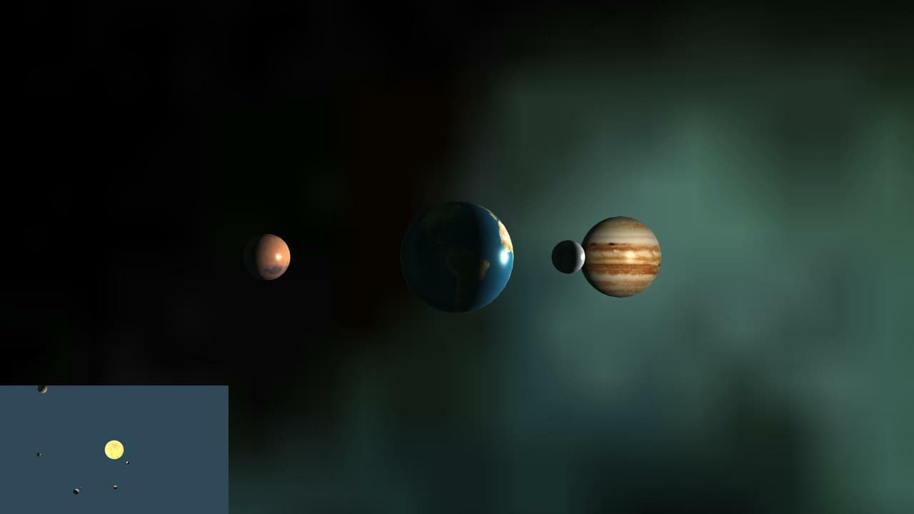 Solar System Simulation (MrQuazar) screenshot 2
