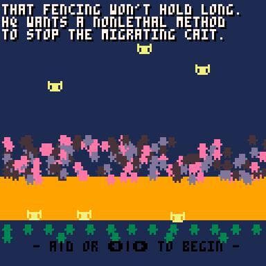~Operation FANkitty~ [2-Buttons Jam 2021 #2buttonsjam] screenshot 3