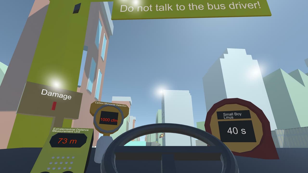 Oh no! Carbon Monoxide is leaking at the steering wheel?! - The Game screenshot 2