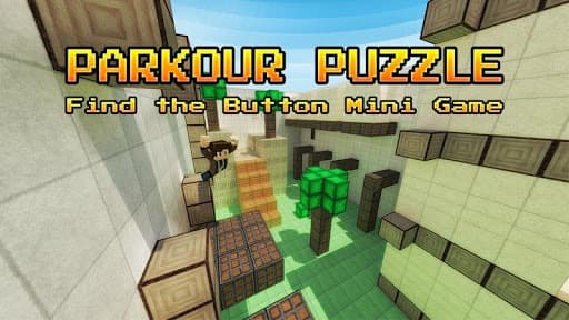 Parkour Puzzle – Find The Button FreeRunner Craft screenshot 2