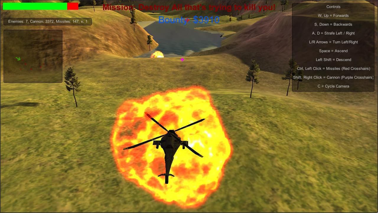 Gunship Assault 3D Lite screenshot 5