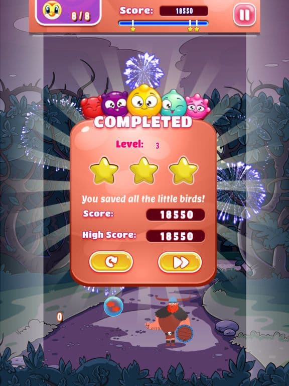 Viking Chief Bubble Warrior - PRO - color match adventure