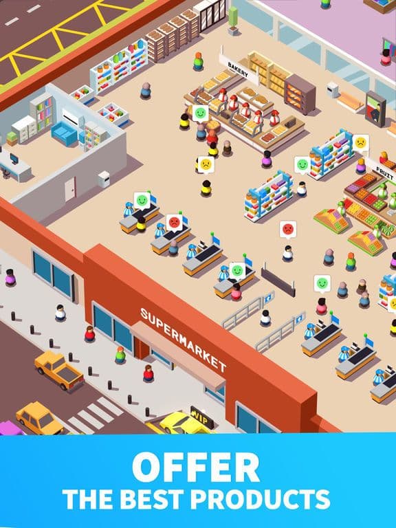 Idle Supermarket Tycoon - Shop