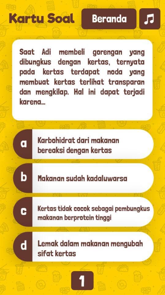 Quiz Sistem Pencernaan