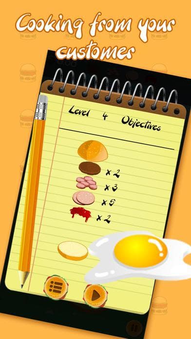 Sky Burger Cooking screenshot 4