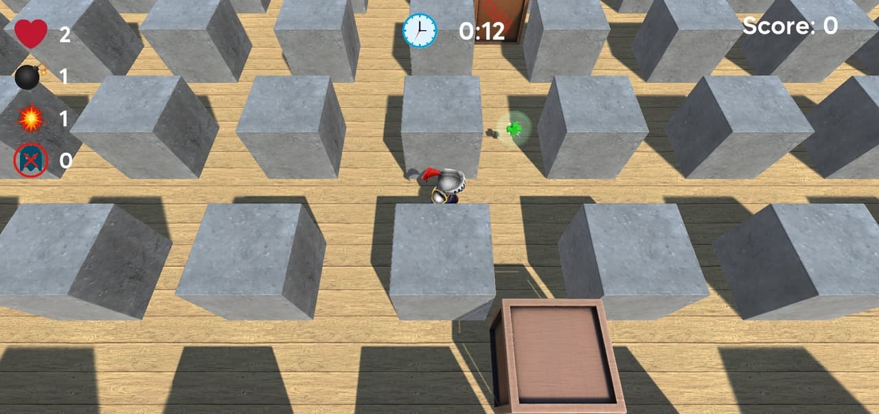 DSVJ2_2021_BOMBERMAN screenshot 5