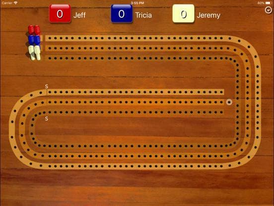 Cribbage Pegboard screenshot 2