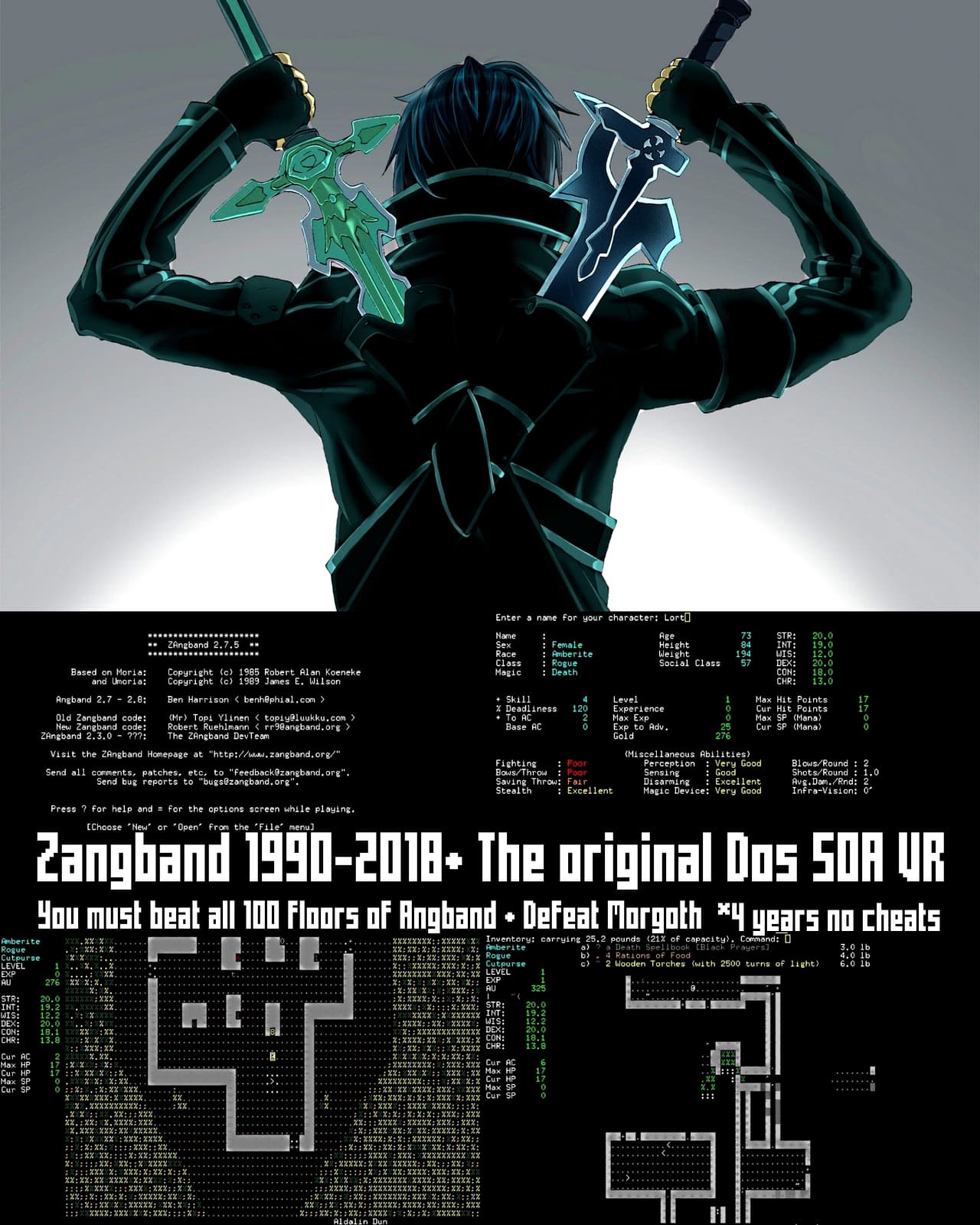 40th Atari Competition Knightsquest - 2nd Stage - Zangband