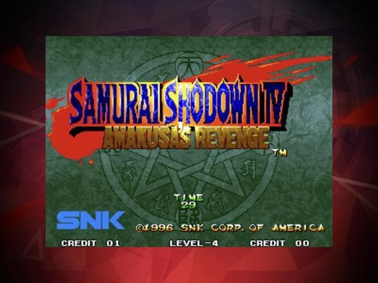SAMURAI SHODOWN IV ACA NEOGEO screenshot 2