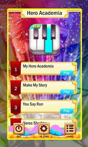 Piano for My Hero Academia screenshot 2