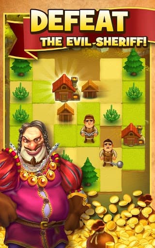 Robin Hood Legends – A Merge 3 Puzzle Game screenshot 4