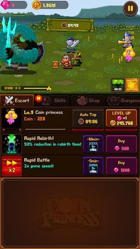 [VIP]Coin Princess: Retro RPG Quest screenshot 2